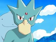 Golduck in the anime (Image via The Pokemon Company)